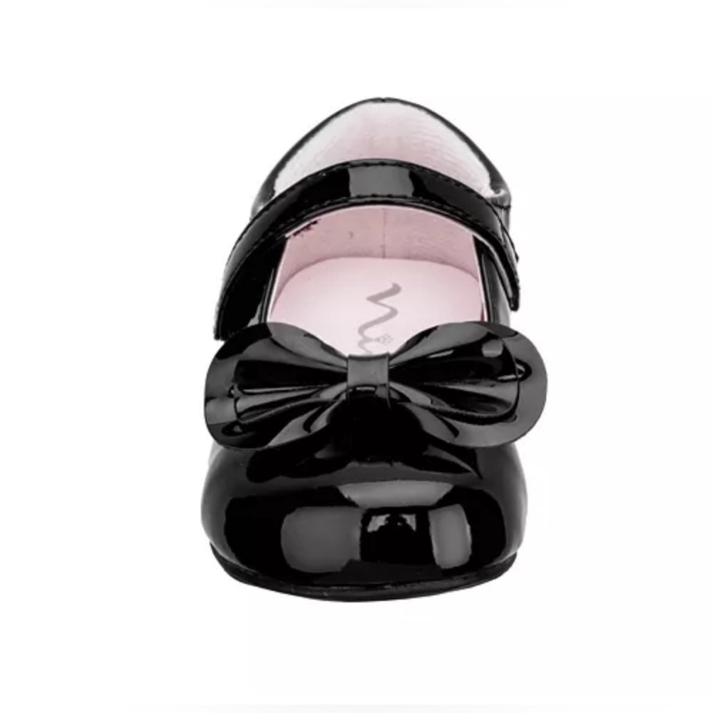 Nina Toddler Girls Decorative Bow Krista Dress Shoes Size 7 Excellent LIKE NEW - Picture 6 of 10